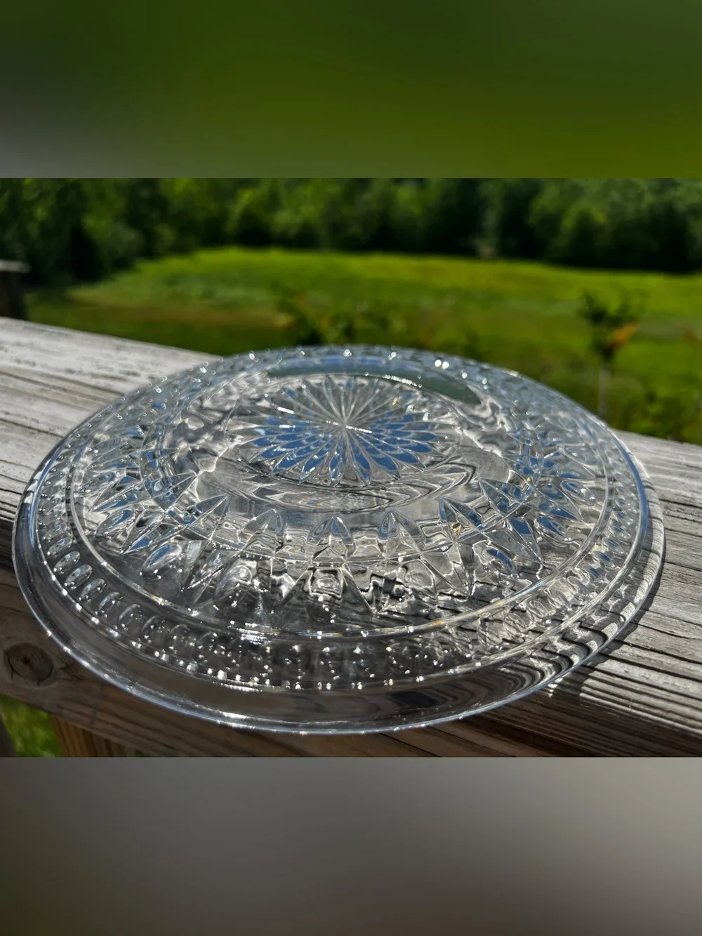 Vintage Indiana Glass Park Lane Lunch/ Salad Plates (set of 6) MCM